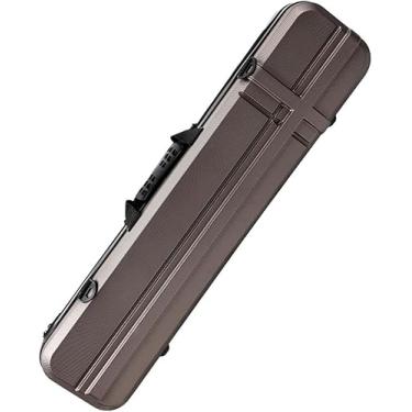 Imagem de Takedown Recurve Bow Case Hard Abs Hard Shell Archery Travel Bag Para Caça Prática De Tiro Mochila Leve Bow Case Com Estofamento De Espuma Grossa E Acessório Pocke, Coffee, 90 * 20 * 14cm