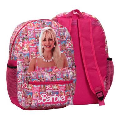Imagem de Mochila Escolar Juvenil Feminina de Costas Barbie Passeio - TOYS 2U