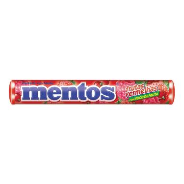 Imagem de Bala Mentos Stick frutas vermelhas 14 unidadedes