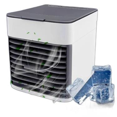Imagem de Mini Ar Condicionado Portátil Usb Ventilador Pequenos - Bivolt