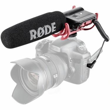 Imagem de Microfone Shotgun Rode VideoMic com Sistema de Suspensão Rycote Lyre