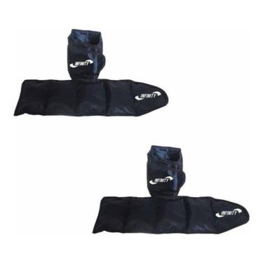 Imagem de Kit Caneleira Peso 1kg e 2kg Profissional - Par