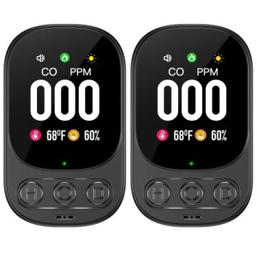 Imagem de Detector de monóxido de carbono Lunarlipes HD08 Plug-in 3 em 1