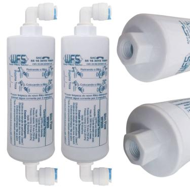 Imagem de Kit Filtro Refil Compativel Purificador Hoken HK 4003 4007 1000