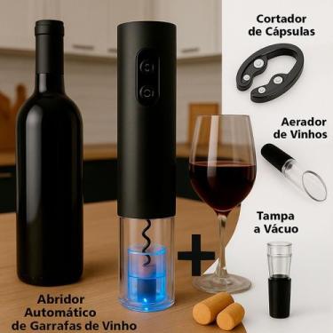 Imagem de Abridor De Vinho Automático Fácil De Usar No Dia A Dia - RELET, 6v