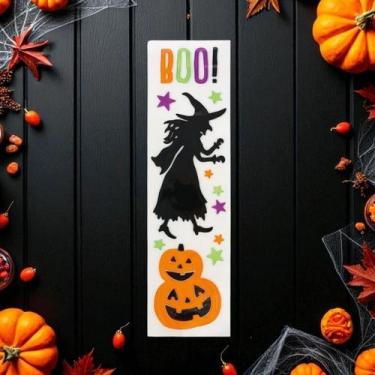 Imagem de Adesivo De Gel Decorativo De Halloween - Boo - 1 unidade - Cromus - Ri