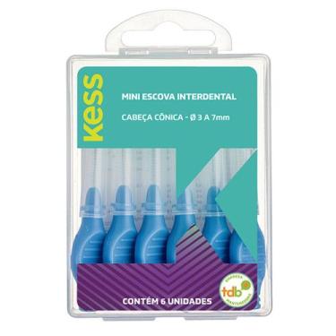 Imagem de Mini Escova Interdental Kess Cônica, 6 Un