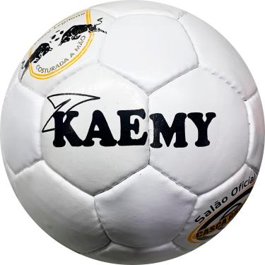 Imagem de Bola Futebol Society em Couro Legítimo (Branco)