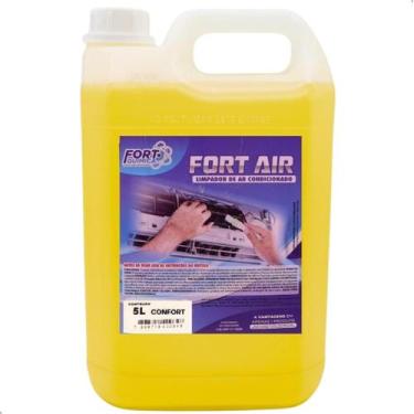 Imagem de Desinfetante fort air ação bactericida fresh air 5 litros  - FORT QUÍM