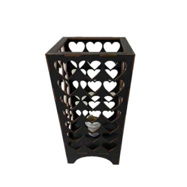 Imagem de Abajur Luminária Decoração Quarto Casal Moderno Em Mdf - AMA Arts