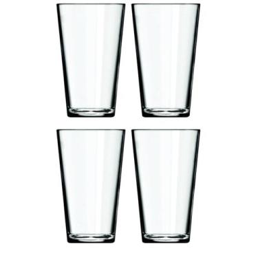 Imagem de Copo Cairo 350ml Vidro Resistente Suco Agua Nadir - 4Un - NADIR FIGUER