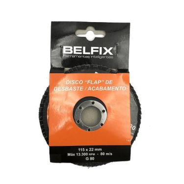 Imagem de Disco Esmirilhadeira Flap de Desbaste Acabamento Zicornio G 80 10 Unid
