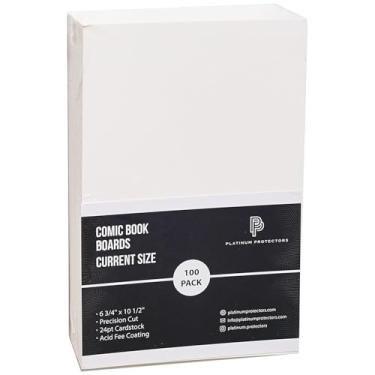 Imagem de Platinum Protectors Quadros de quadrinhos para quadros de suporte brancos reutilizáveis atuais/modernos (500 unidades) corte preciso