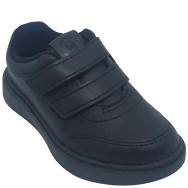 Imagem de Molekinho, Tênis Molekinho Infantil Menino Napa Monaco Neo com Tira Dupla (Preto, BR, Criança de 9 a 12 anos, Numérico, 32)