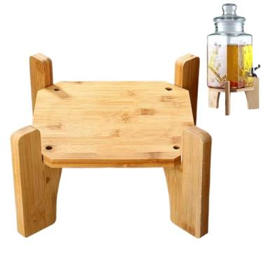 Imagem de Rrlihjgu Suporte Para Dispensador De Bebidas,Estacao De Bebidas Em Para Festas | Estacao Com 18.5cm Para Jarra De Cozinha Casa Servir Hospedagem