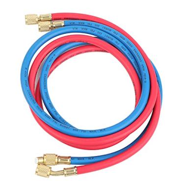 Imagem de Grcfumo Mangueira de recarga de refrigerante, ar condicionado de ar -condicionado Refrigeração Adicionando acessório de ferramenta para o ar condicionado AC AR CONDIGIENTE refriger (1,5 metros de
