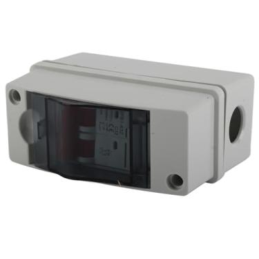 Imagem de Interruptor de Desconexão Solar DC500V PV Interruptor de Desconexão Solar, Caixa de Disjuntor Pequena à Prova D'água IP65 Caixa de Disjuntor Em Miniatura RV Com Gabinete de (32A)