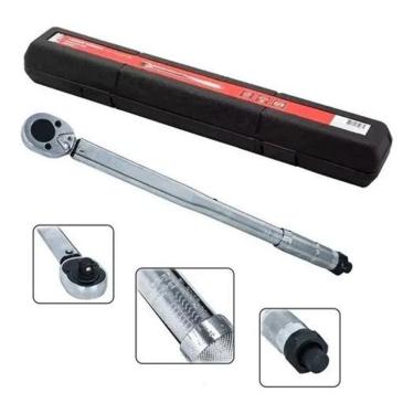 Imagem de 2X Torquimetro De Estalo 1/2 Pol 2.8 A 21Kg Crv Reversível M