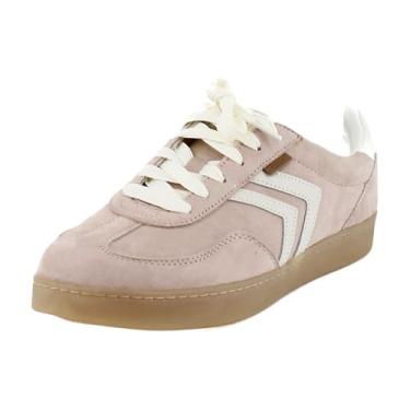 Imagem de Dr. Scholl's Tênis esportivo feminino Rebel, Couro branco blush, 41