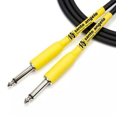 Imagem de Cabo de guit. samurai 0,30mm p10/p10 10ft 3,05m pt - Santo Angelo