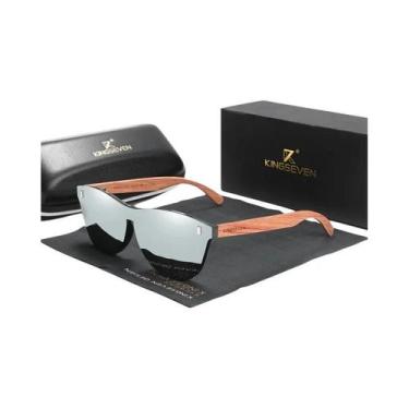 Imagem de Óculos De Sol Femininos Polarizados De Madeira KINGSEVEN Óculos De Sol