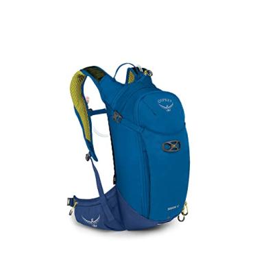 Imagem de Osprey Siskin Mochila masculina de ciclismo 12L com reservatório hidráulica, azul postal, tamanho único