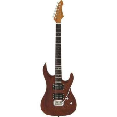 Imagem de Guitarra Aria Pro II MAC-DLX Stained Brown 01un