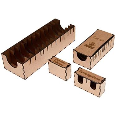 Imagem de Upgrade Kit para Organizador (INSERT MDF) para Arkham Horror (Modelo 1)