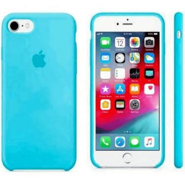 Imagem de Capa Silicone Compatível Iphone 7 , 8 , SE 2020 - silicone case, Branc