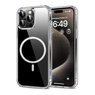 Imagem de Capa Capinha Case Magnética Carregamento por Indução Compatível com iPhone (iPhone 15 Pro)