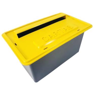 Imagem de Caixa Correio,Caixa De Correios Pvc Carta Correspondências Embutir e Sobrepor Não Enferruja e Não Arranha