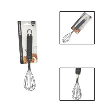 Imagem de Batedor Fue Fouet Ovos Aço Inox Silicone - UnyHome