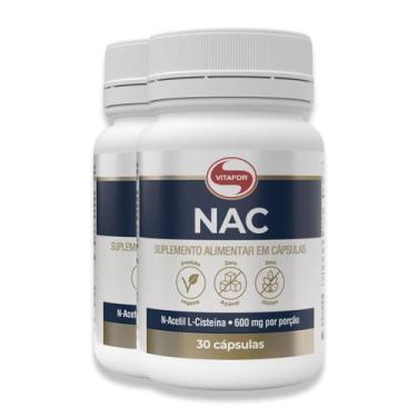 Imagem de NAC 600mg 30 Cápsulas Vitafor Kit 2