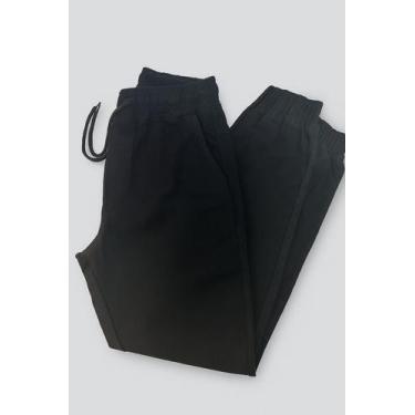 Imagem de Calça masculina Com Bolsos Estilo jogger - Valentes Toys, Preto, GG