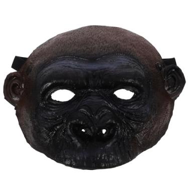 Imagem de Horror Favores De Festa De Vestir Decorações De Macaco Decorações Para Festas Dançantes Máscara De Disfarce De Macaco Adereços De Baile Máscara De Baile Animal Vestuário