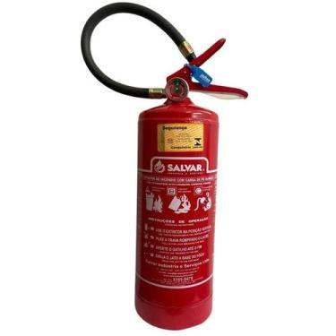 Imagem de Extintor de Incêndio ABC 4 KG, Validade 5 anos com Suporte e Placa de 