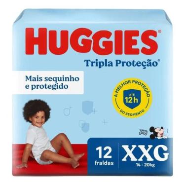 Imagem de Fralda Huggies Tripla Proteção Disney Jumbinho XXG com 12 Unidades