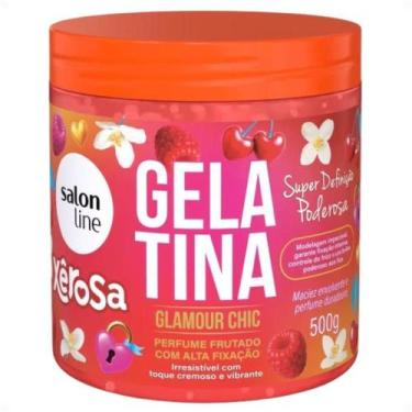 Imagem de Gelatina Capilar Salon Line Xêrosa Glamour Chic Super Definição Podero