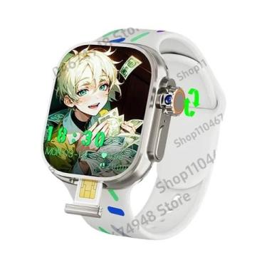 Imagem de Smartwatch 4G Android 10.0 S10 Ultra Max Com Tela AMOLED De 2,26 Poleg
