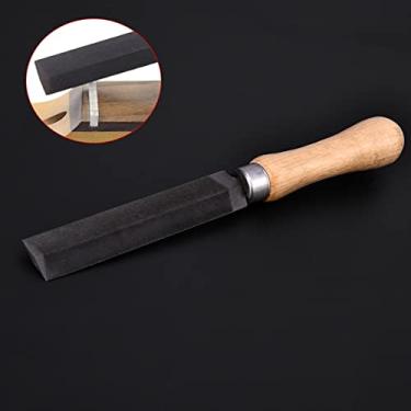 Imagem de Mingzhe Guitarra de Porca Traste de Arquivo Slot Slot Slot Reparo de Guitarra Luthier Jewelry Tool Portátil