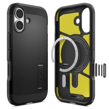 Imagem de Capa Spigen para iPhone 17, Tough Armor T [MagFit] projetada para Apple iPhone 17 - Preta
