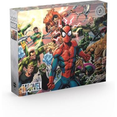 Imagem de Buffalo Games - Silver Select - Marvel - Guerra Sinistra - Quebra-cabeça de 2000 peças para adultos - Quebra-cabeça desafiador perfeito para noites de jogos - Tamanho final é 98,50 x 66,50 cm