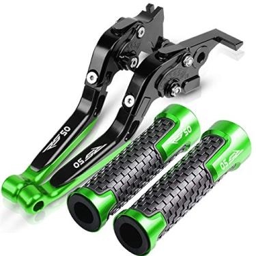 Imagem de Aprilia RS50 RS 50 1999-2005 2004 2003 Acessórios CNC para motocicletas alavancas de embreagem de freio extensíveis dobráveis manípulos extremidades alavanca de embreagem de freio de motocicleta (cor