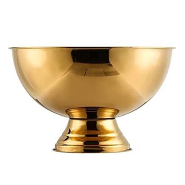 Imagem de AKALNNB Balde de gelo balde de gelo balde de champanhe balde de vinho balde de gelo de aço inoxidável balde de gelo portátil cesto de refrigerador de banheira de gelo balde refrigerador