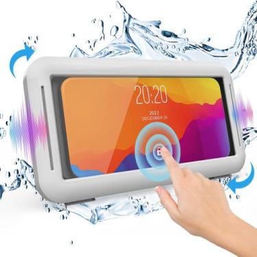 Imagem de Suporte de telefone de banho LC-Dolida à prova d'água para iPhone 14