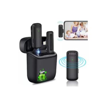 Imagem de Microfone sem fio Lightning Lapel para iPhone Noise Reduct - Lightbek 