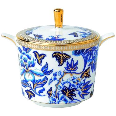 Imagem de Açucareiro com Capacidade para 500g, Wedgwood Hibisco, Azul
