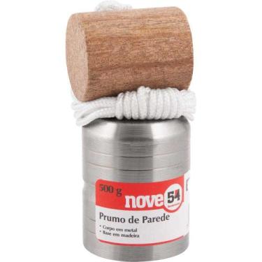 Imagem de Prumo De Metal Para Parede 500 G Nove54 - Vonder