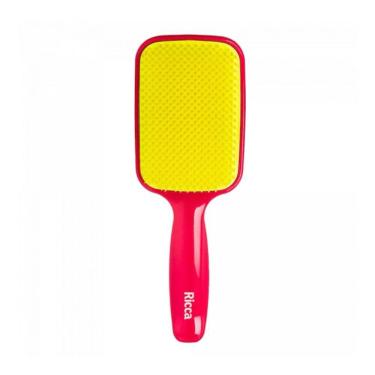 Imagem de Ricca Flex Raquete Pink - Escova de Cabelo 450