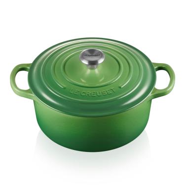 Imagem de Panela Redonda Signature 22 cm Verde Bamboo Green Le Creuset